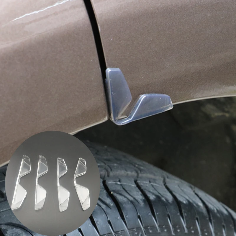 4 шт./компл. из ПВХ дверные нижние бамперы полосы для Lexus ES250 RX350 330 ES240 GS460 CT200H CT DS LX LS
