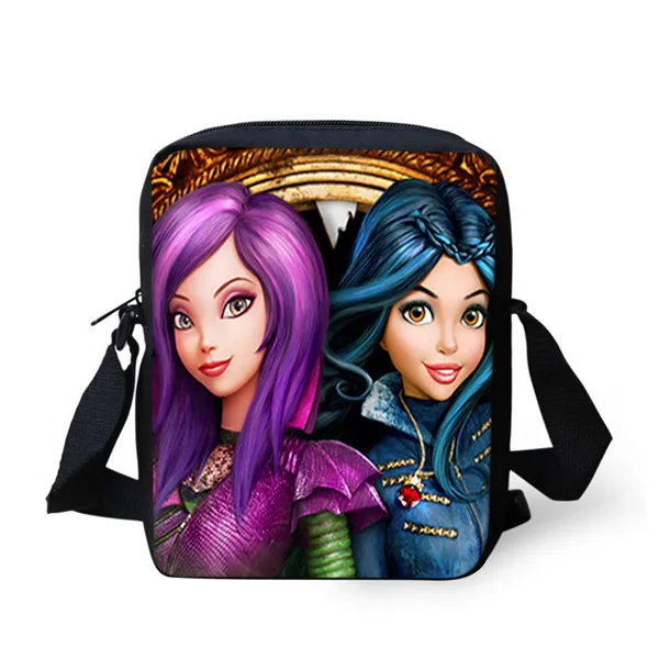 Thikin Descendants Shoulder Messenger Bag Crossbody School Supplies for Girls School Supplies Shopping Bags Mochila Infantil - Цвет: CDZHL527E