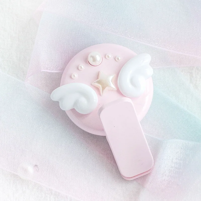 Карточный колпачок крылья сакуры USB Перезаряжаемый светодиодный