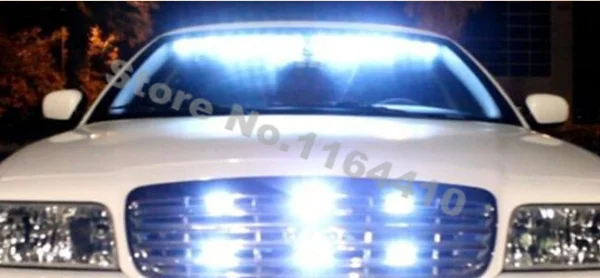 CIRO 4x3 12 светодиодный 12 ватт автомобиль стробоскопа вспышки Предупреждение EMS полиции пожарный аварийный решетка светильник белого и желтого цвета красные, синие желтый/белый