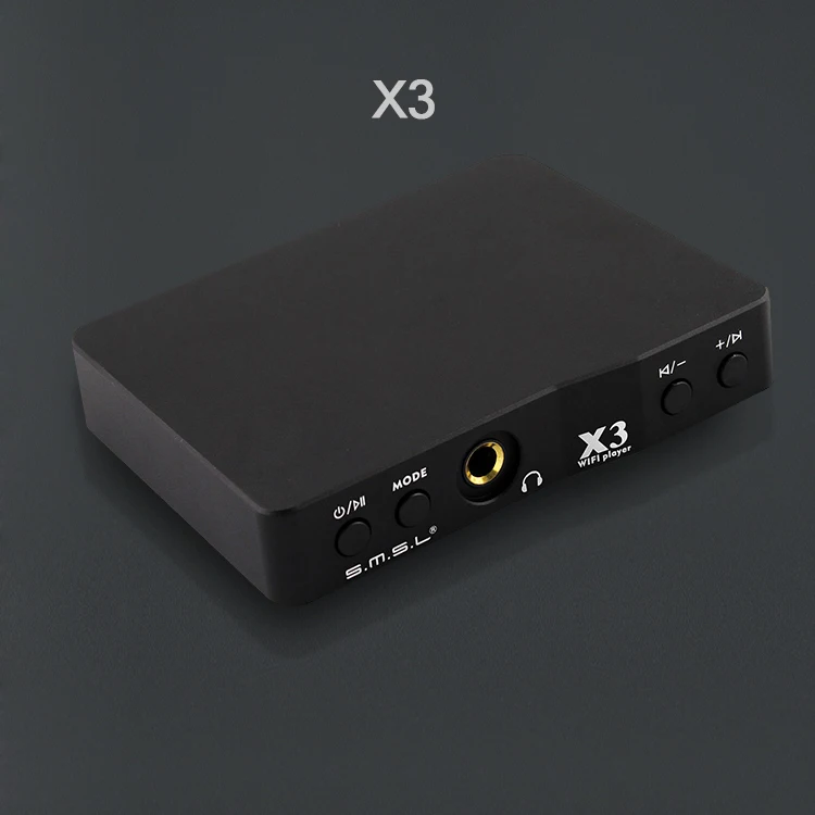 SMSL X3 без потерь HiFi Потоковое Media Player поддержка Wi-Fi/USB/SD карты режим воспроизведения