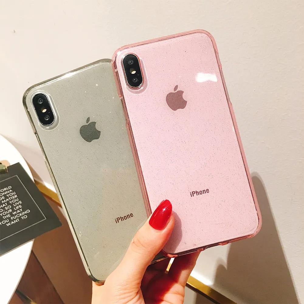 Чехол NYFundas для iphone 8plus 8 7 6 6s plus X 10 блестящий чехол из ТПУ девочек XS MAX XR capa аксессуар