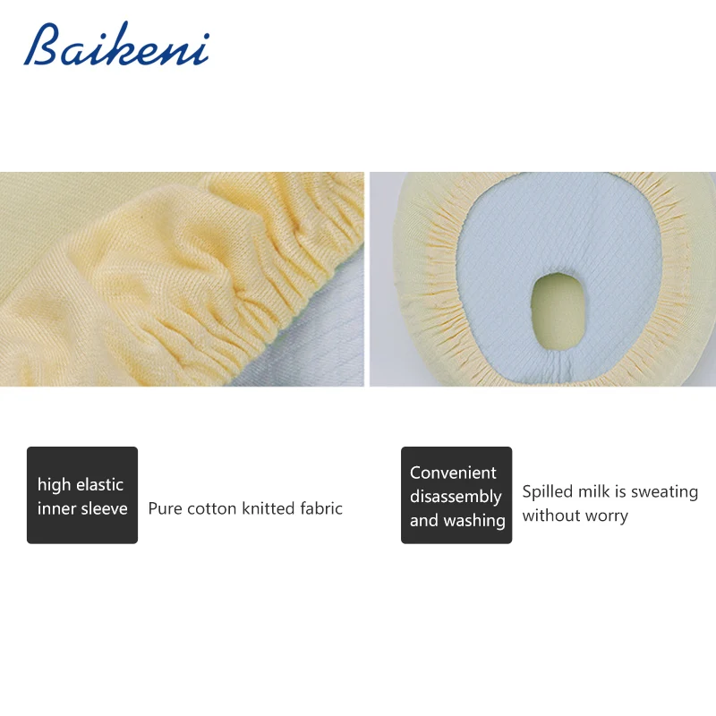 Подушка из пены с эффектом памяти для детей эргономичная дышащая подушка