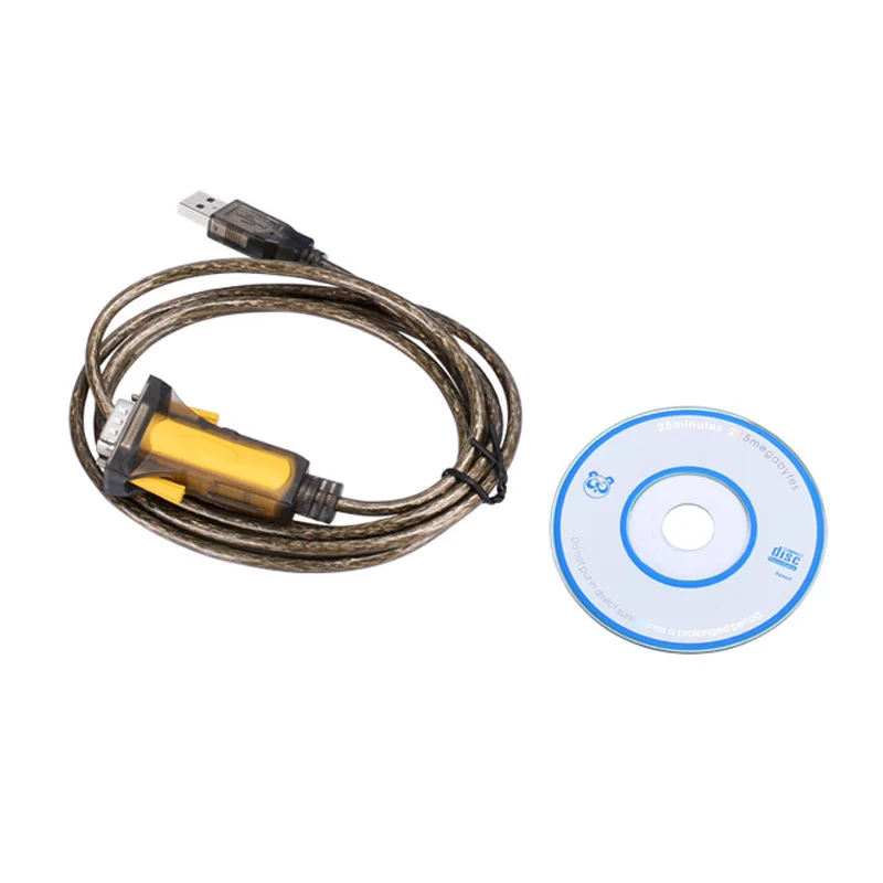 Компьютерные кабели и Разъемы USB RS232 к DB9 безобрывный кабель Мужской конвертер
