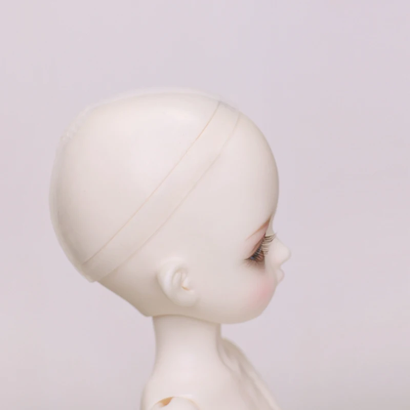BJD парик крышка 1/4 1/3 1/6 1/8 1/12 кукла силиконовая голова MSD SD SD17 фиксация Бесплатная
