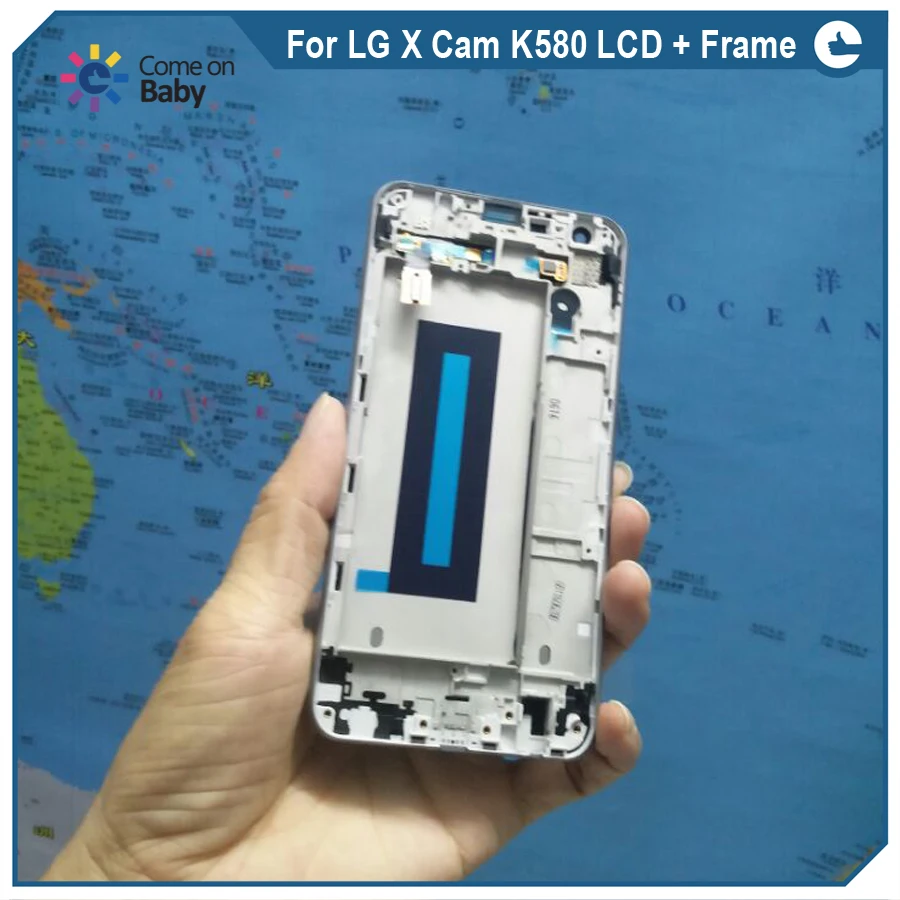 ЖК дисплей и дигитайзер сенсорного экрана для LG X Cam K580 5 2 дюйма 99%|touch screen digitizer|2&quot