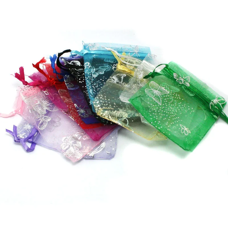 100 шт. разнообразные сумки из органзы | Дом и сад