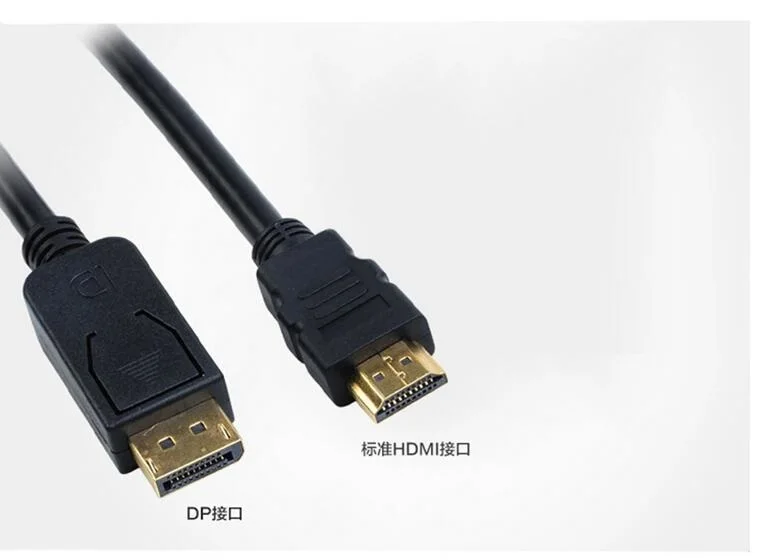 100 шт. 1 8 м/6 футов 3 м 10 DisplayPort Display Port DP Male HDMI M/M кабель адаптер для MacBook Air Dell Monitor|display