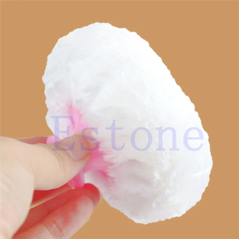 Детская губка для ванны пудра контейнер коробка мягкое лицо тело 1 шт.