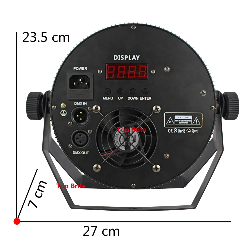 

Fast Shipping 2Pack 18X10W Led Silent Par Lights RGBW 4IN1 Flat Par Led DMX512 Disco Lights Professional Stage Dj Equipments