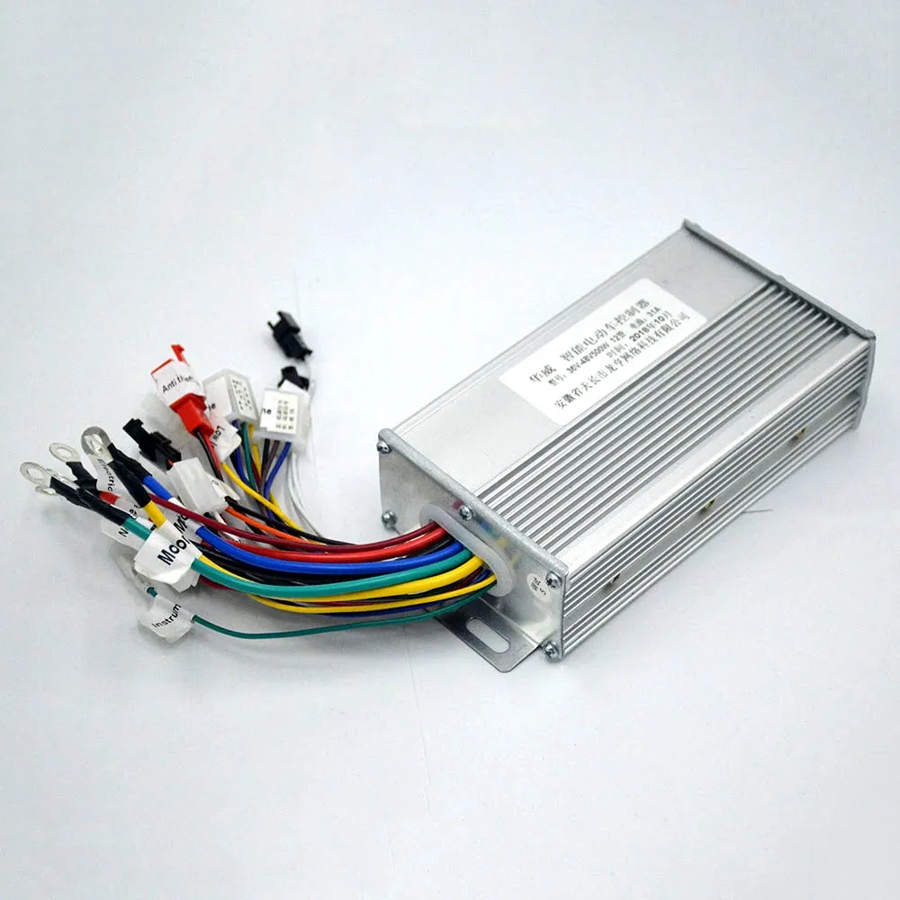 48V 500W 36V 48V 500W контроллер электровелосипеда электровелосипед трёхколёсный велосипед bldc скорости с обратным бесщеточный контроллер скутера контроллер 31A - Цвет: 48V 500W