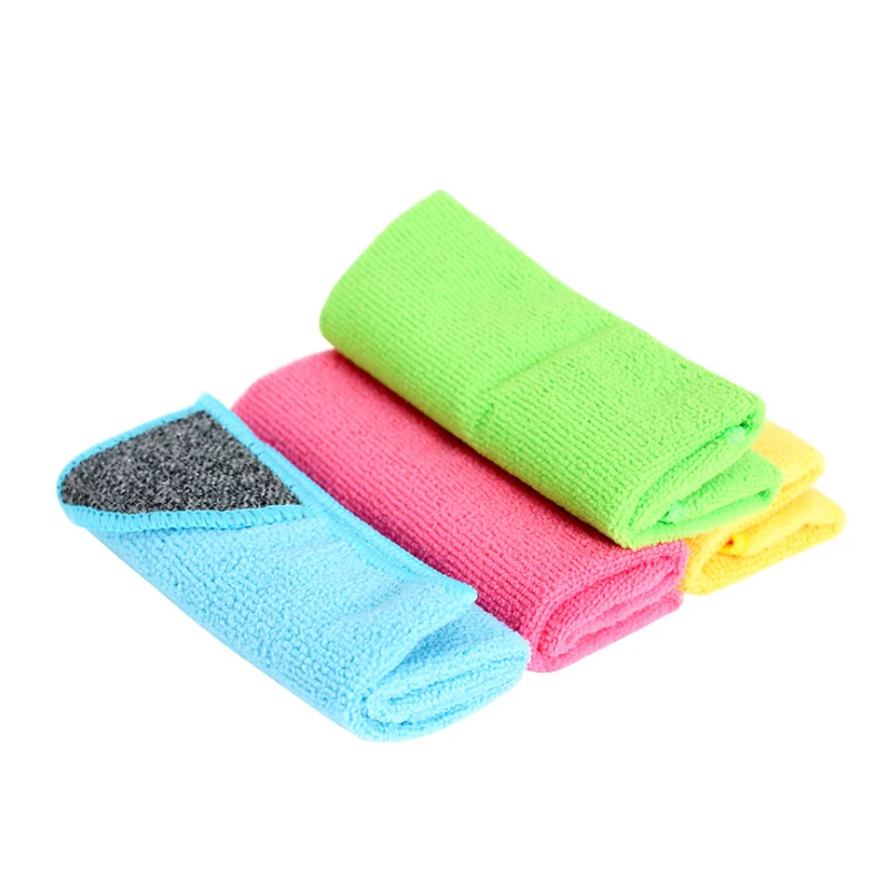 Домашние 3 + 1 чистящее полотенце зеленый водонепроницаемый выпадение волос