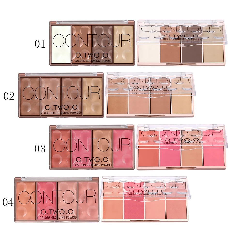 Контурный макияж для лица осветляющая палитра консилер теней корректоров