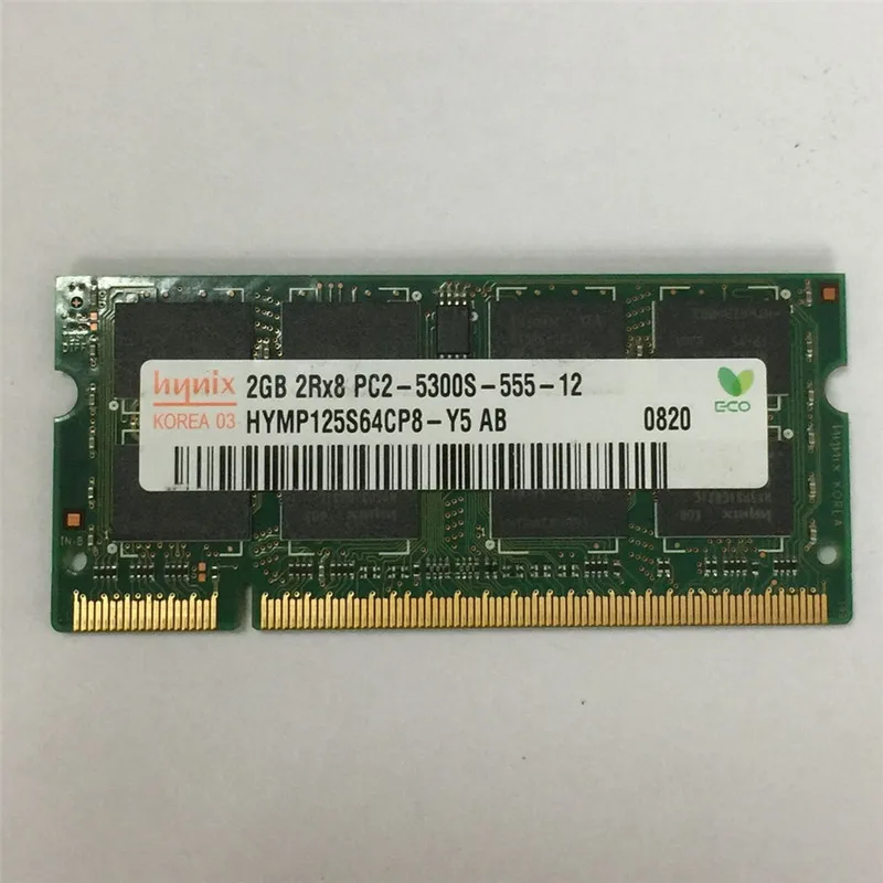 Hynix 1G 2G 1GB 2GB PC2 6400S 5300S DDR2 667MHz 800MHz ноутбук ram ноутбук Память ram использовать /чипсет hynix