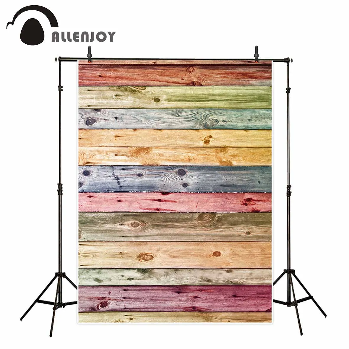Алленджой новые поступления фотофоны Цвет деревянной доски милые дети изображают фон фотоколл печатные, исключая стойку.