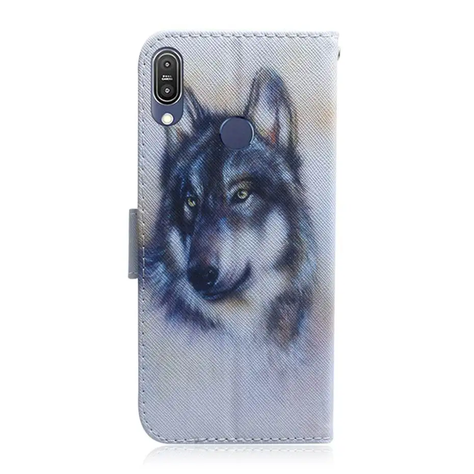 Кожаный чехол книжка для ASUS Zenfone 5 ZE620KL 5Z ZS620KL Max (M1) ZB555KL Plus Pro ZB570TL ZB601KL
