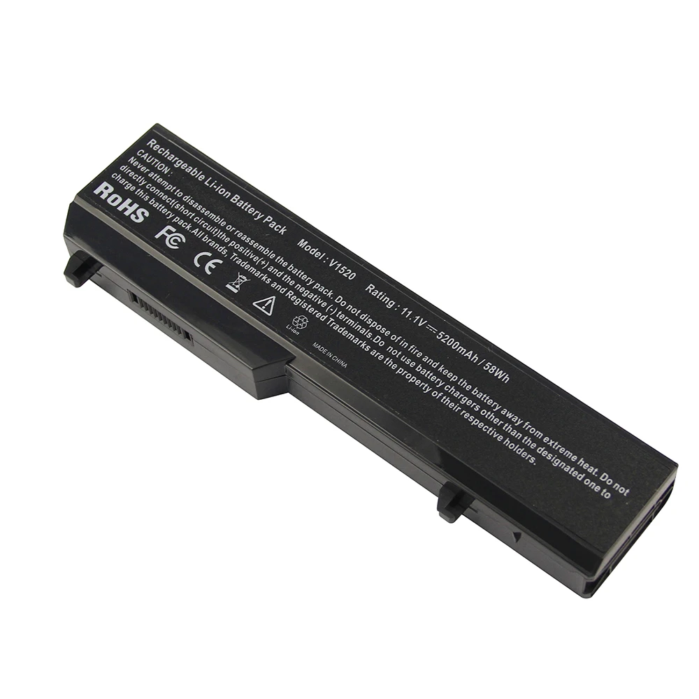 7800 мА-ч для Аккумулятор для ноутбука DELL 1310 Vostro 1320 1510 1520 2510 K738H N950C N956C N958C T112C T114C T116C U661H Y022C Y