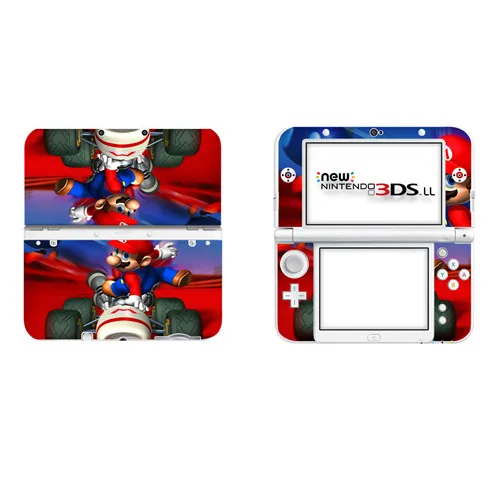 DSLL0135 Супер Марио виниловая наклейка на кожу Наклейка для нового 3DS XL Скины Наклейка s для нового 3DS LL виниловая Защитная Наклейка - Цвет: DSLL0135