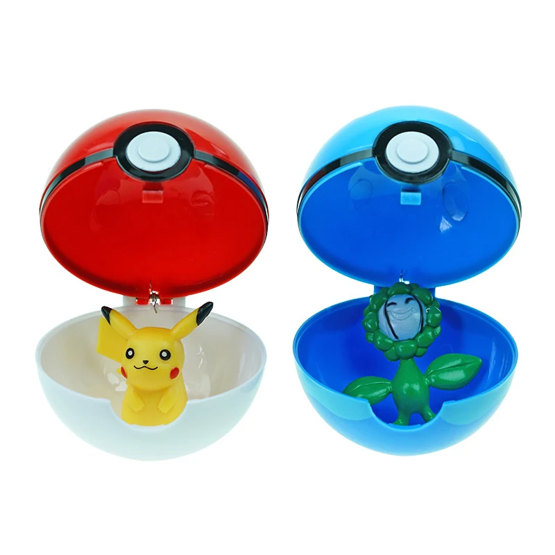 Songge 7 шт. Pokeball + 24 Фигурки игрушки для детей японский фильм и ТВ фигурки героев