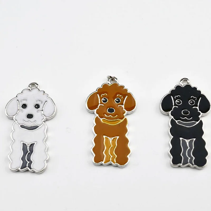 2 шт./лот Подвески в виде собаки для изготовления ювелирных изделий подвески