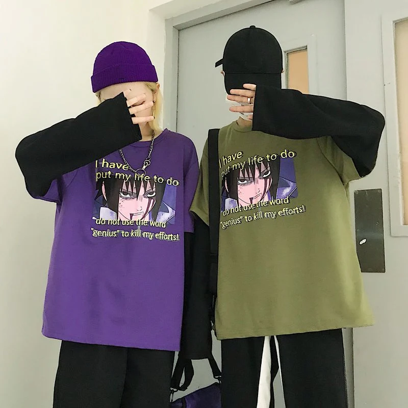YouGeMan Осенняя Футболка женская одежда Корейский Ulzzang Harajuku уличная хип-хоп