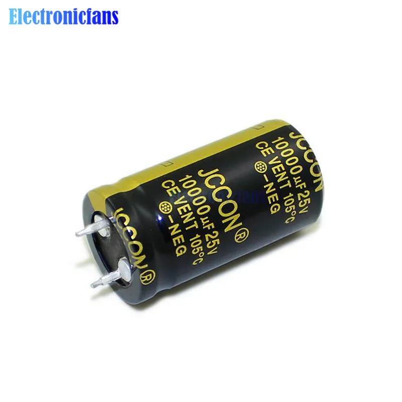 Diymore 25V 10000uF 22X40mm алюминиевый электролитический конденсатор высокой частоты с