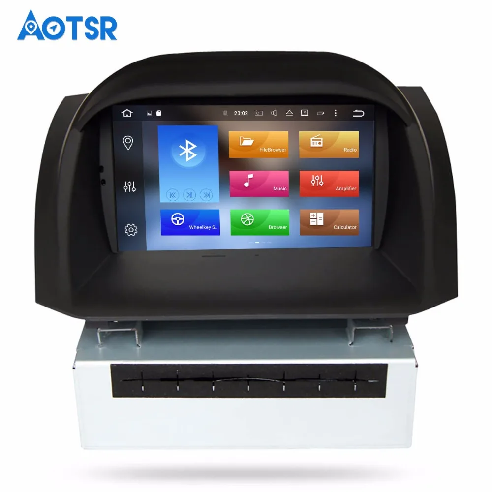 Автостерео Android 8 1 Автомобильный DVD стерео для Ford Fiesta 2013 2014 2015 2016 GPS навигация видео