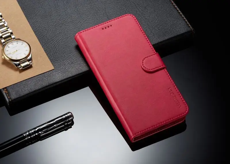 Роскошный флип-чехол s для samsung Galaxy S10 Plus E простой чехол на магните винтажный кошелек кожаный чехол для телефона для samsung S10 E