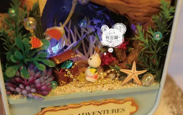 Кукольный дом сделай сам миниатюрный деревянный 3D-пазл миниатюры мебель кукла на