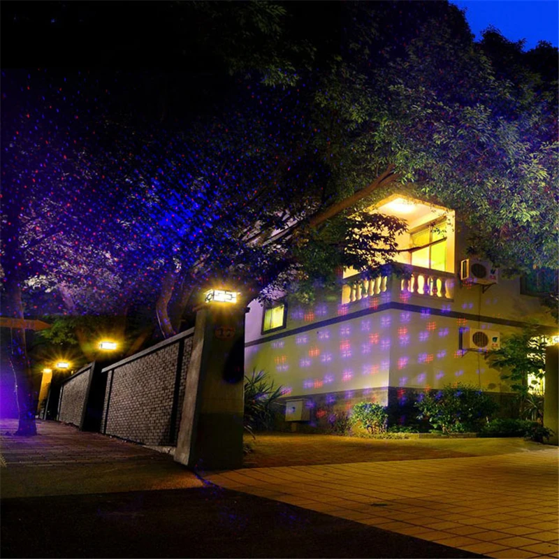 РБ красный голубой Эльф Лазерная Проект Открытый Рождественские