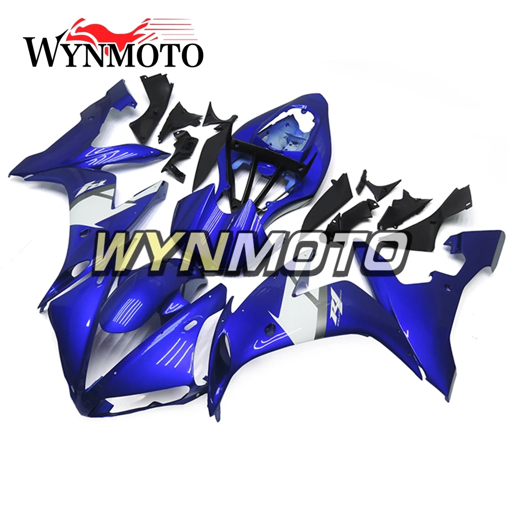 

Полный комплект обтекателей для Yamaha YZF1000 R1 2004-2006 04 05 06 инъекция ABS пластмасса кузов капота синие обтекатели