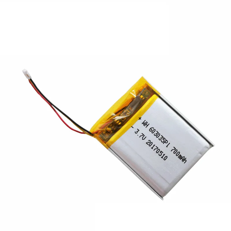 Fikida 603035 литий-полимерный аккумулятор 3 7 В 700 мАч gps MP3 MP4 динамик bluetooth камера