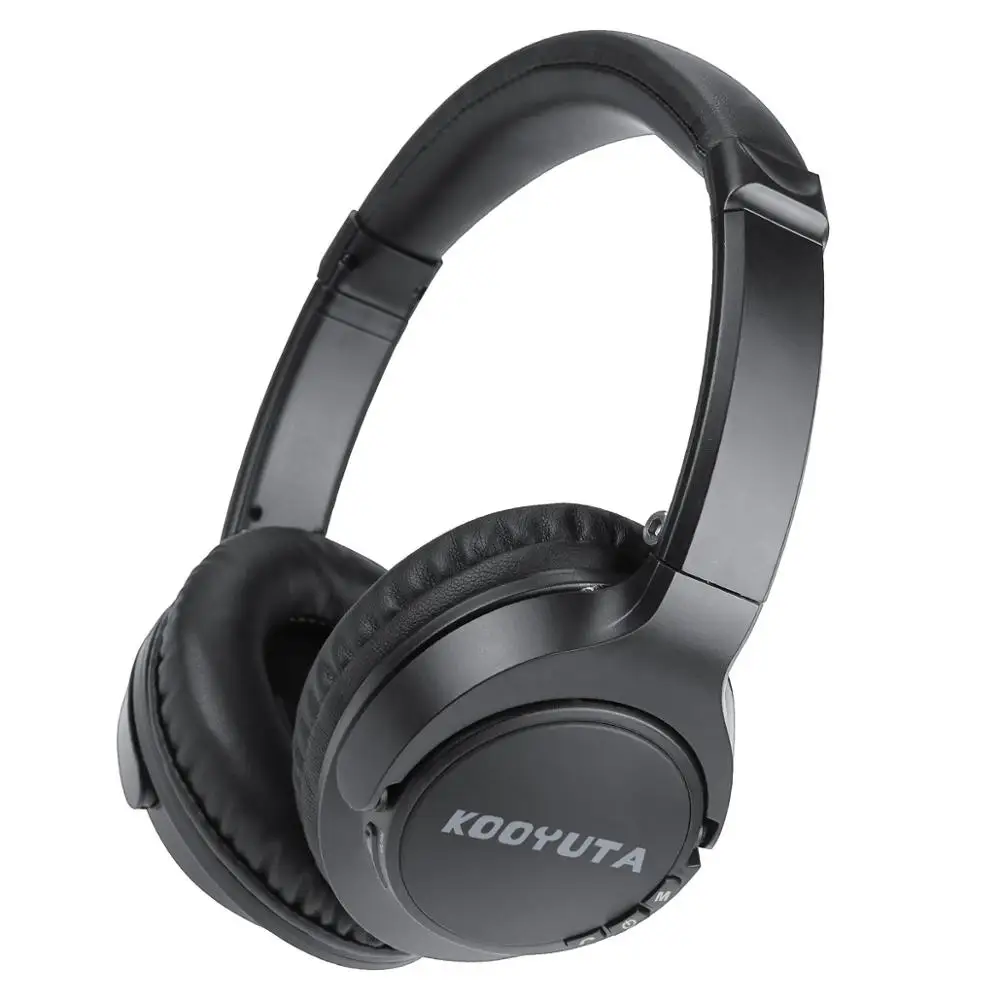 Headphone KOOYUTA Bluetooth наушники, Складные беспроводной наушники портативные bluetooth-наушники с микрофоном Поддержка TF карты и FM радио - Цвет: Headphone