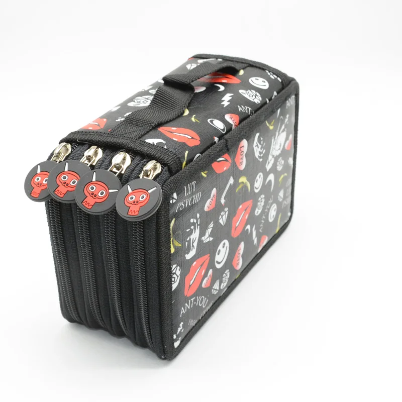 72 отверстия Карандаш Чехол Estuche Escolar Estojo Escola Kalemlik Kalem Kutusu Trousse Scolaire Stylo Box Pennen Etui Potloden Box