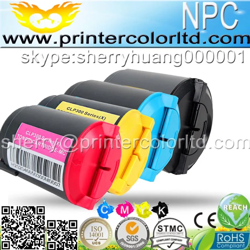 For Samsung Clp-300 Toner Laser CLP300 Clx-2160 Clx-3160 Printer Clp-300n Clx-2160n Clx-3160fn 4*Colors | Компьютеры и офис