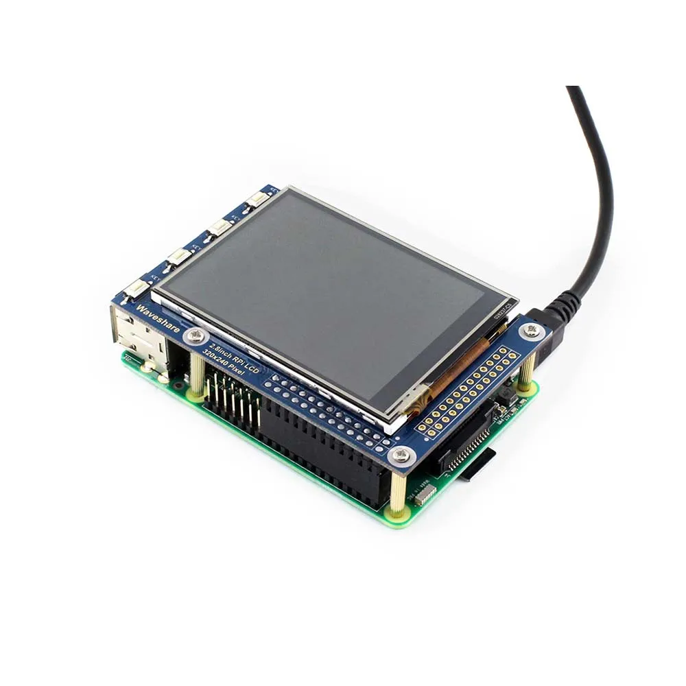 2 8-дюймовый RPi LCD (A) 320*240 резистивный сенсорный экран планшет TFT SPI интерфейс XPT2046