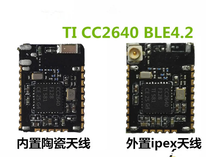

Быстрая Бесплатная Доставка 5 шт. CC2640-S1 модуль TI CC2640 BLE4.2 модуль супер-Малый размер Bluetooth 4,0 низкое энергопотребление печатная плата модуля