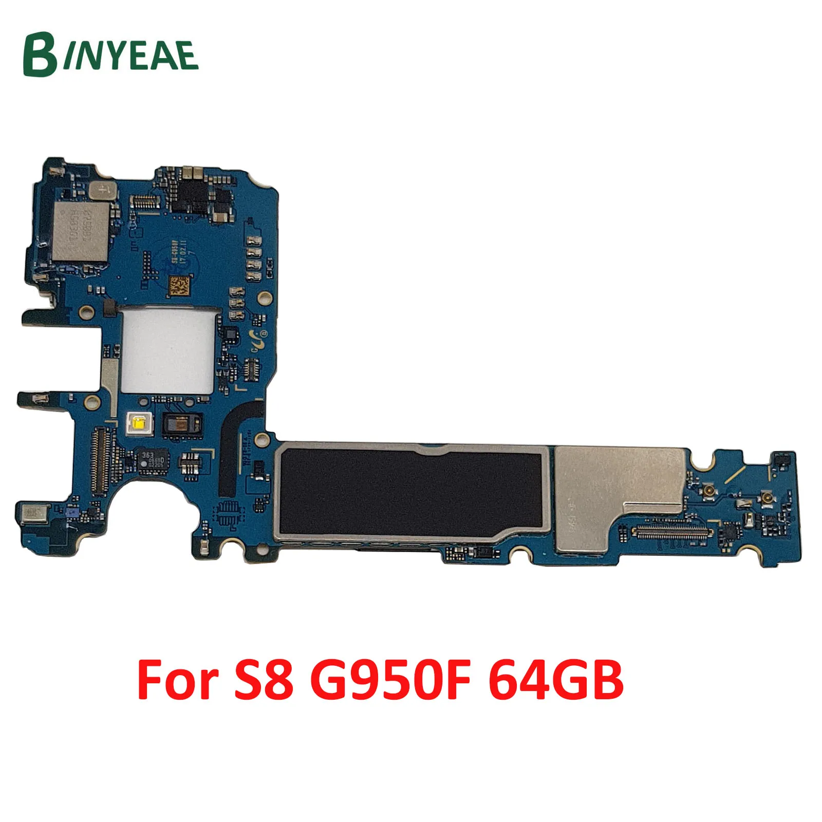 Оригинальная материнская плата для samsung Galaxy S8 G950F G950FD, разблокировка материнской платы с чипами IMEI, ОС Android, версия ЕС, материнская плата 64 ГБ