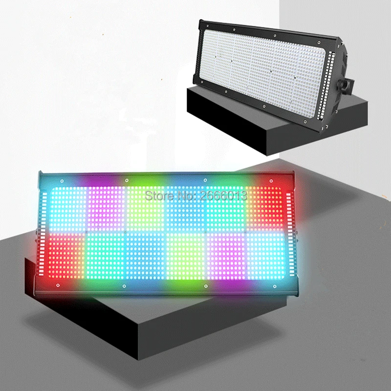 1200 LED сценический эффект стробоскоп 12 индивидуально управляемых модулей RGB