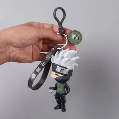 A1012 Горячая 3D аниме брелок с символикой Наруто фигурка Какаси Наруто кукла брелок автомобиль Очаровательная подвеска для сумок для косплея подарок - Цвет: A1012
