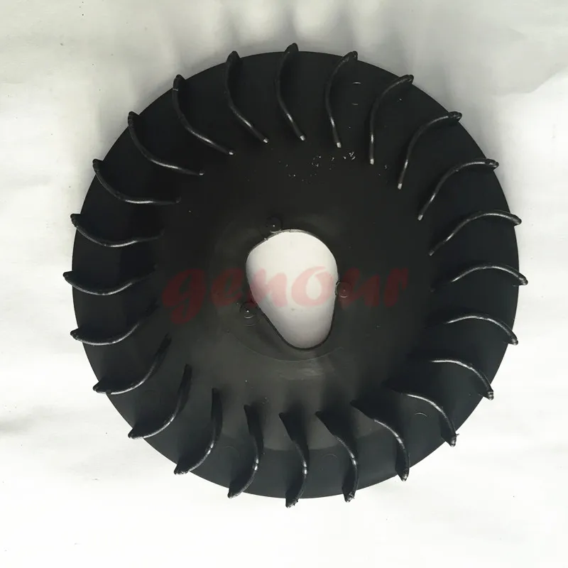 168F черный генератор охлаждающий вентилятор для бензиновых двигателей колесный