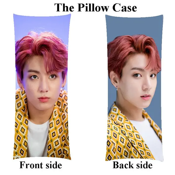 Бойфренд JungKook дома длительное нижнее белье Наволочка Bangtan для мальчиков и девочек тела подушку Чехол на заказ, подарок на день рождения - Цвет: pillowcase