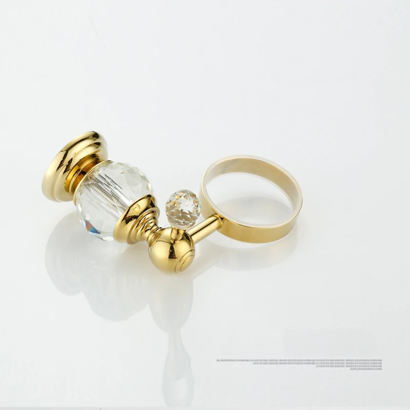 Мыльница в европейском стиле Хрустальная латунная подставка для мыла Женская