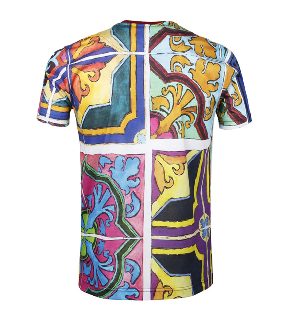 Мужская Футболка Camisa Masculina футболка с коротким рукавом футболки принтом