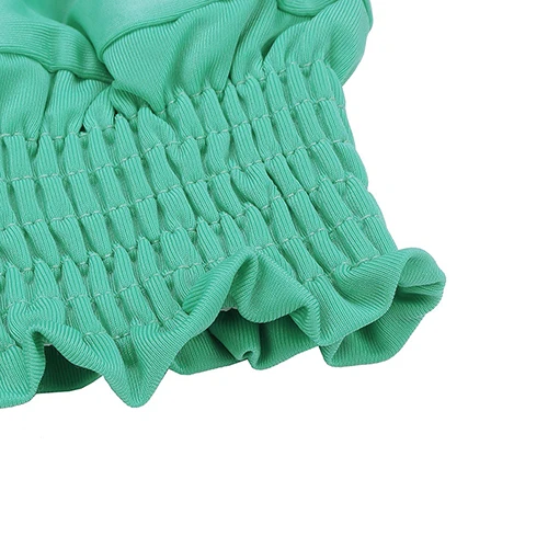 Женская Сексуальная Повседневная плиссированная майка с лямкой на шее и