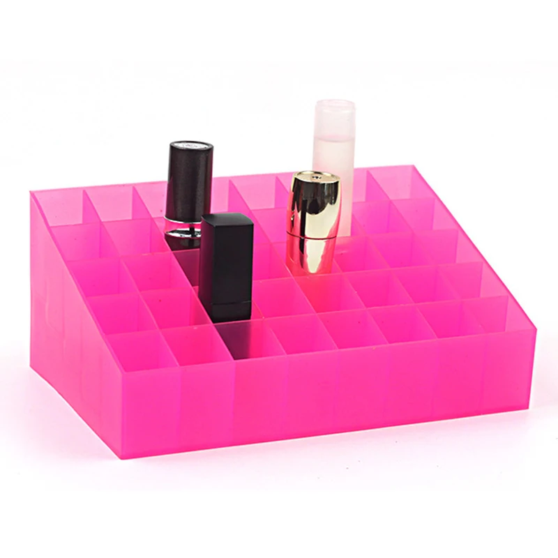 24 держателя для губной помады органайзер держатель дисплей косметика