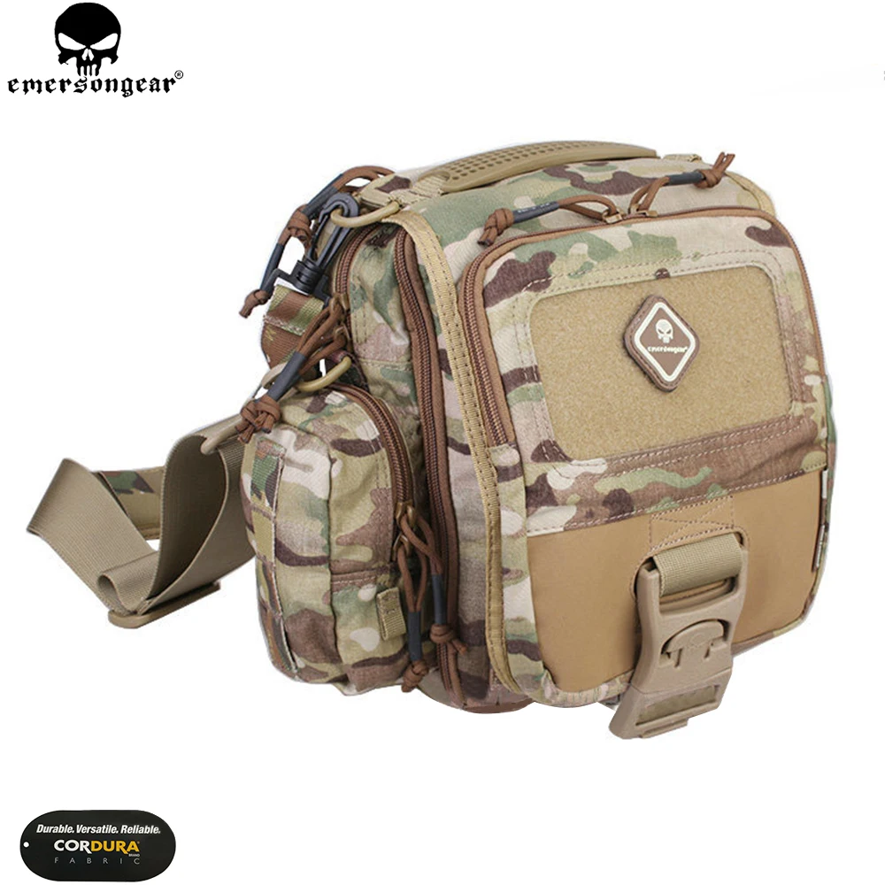 EMERSONGEAR мини сумка мессенджер для планшета и нетбука тактическая нейлоновая слинг