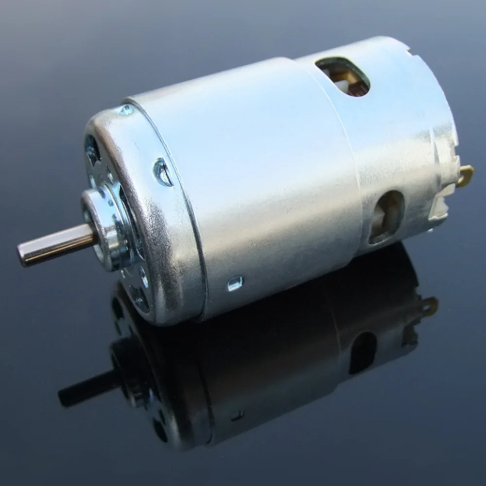 DC 12 V-24 V двигатель с большим крутящим моментом высокой мощности с низким уровнем шума 895 мотор двойные шариковые подшипники с низкой скоростью 3000-6000 об/мин Обновленный двигатель