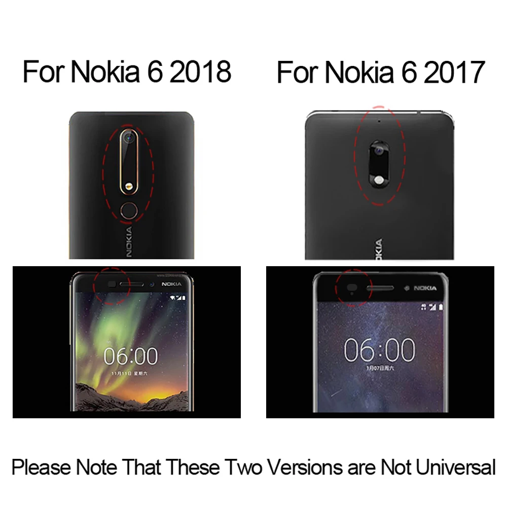 Hisomone 9H закаленное стекло для Nokia 6 2017 5 3 8 7 Защитная пленка экрана анти-разбитое |