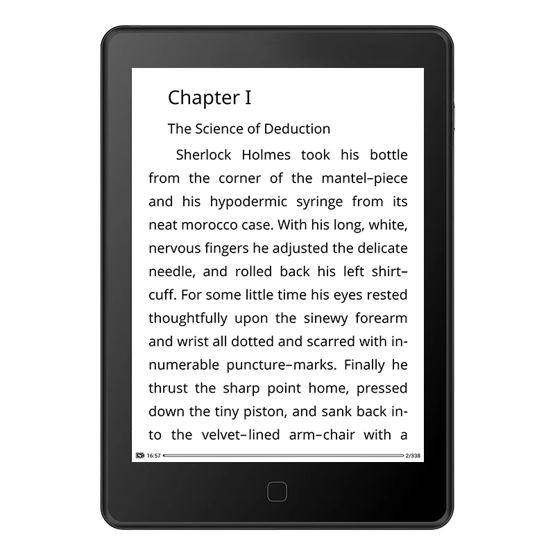Новое поступление likebook AIR " Ebook Reader 1G/16G 300ppi E-reader сенсорный экран с передним Светильник крышка